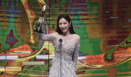 ▲曾莞婷奪得戲劇節目女配角獎，也是人生首座金鐘。（圖／三立提供）
