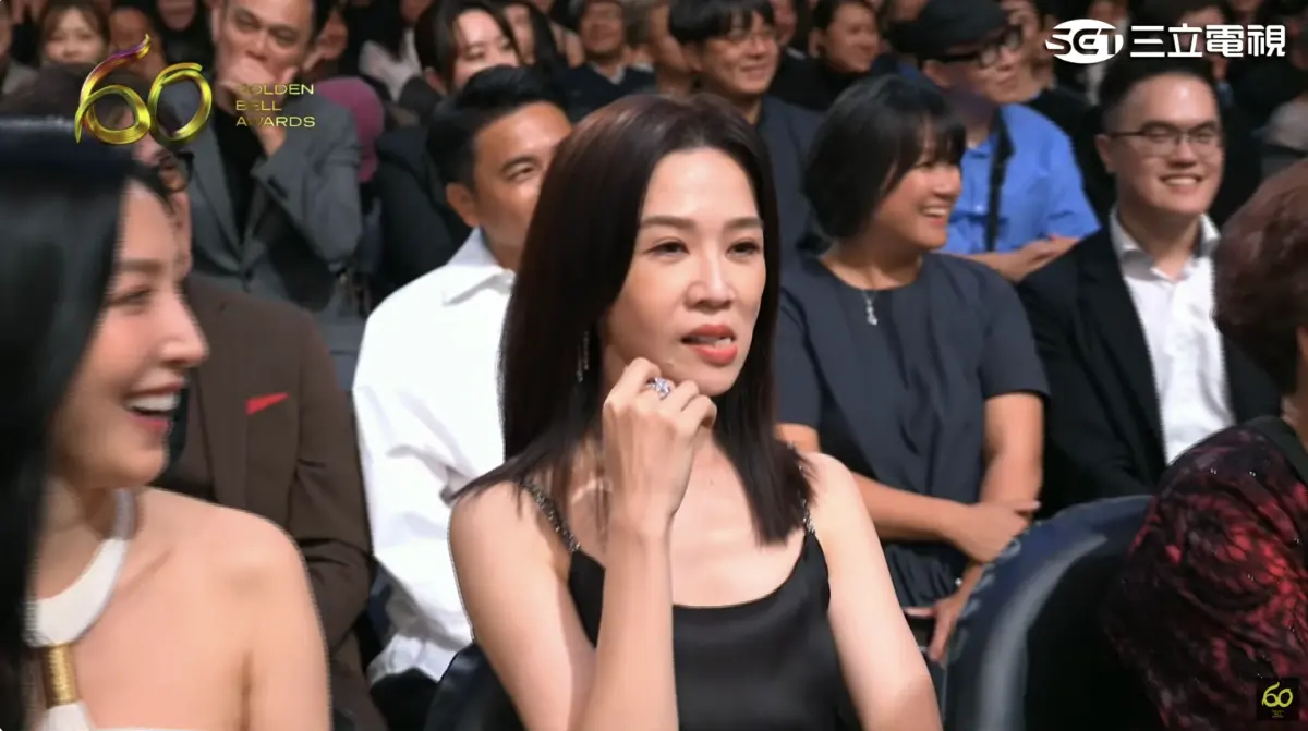 ▲謝盈萱（如圖）在《愛情魔髮師》的片對被播出，她嗆曾寶儀「妳可以再試一次看看」讓全場來賓笑到不行。（圖／金鐘獎 Golden Bell Awards）