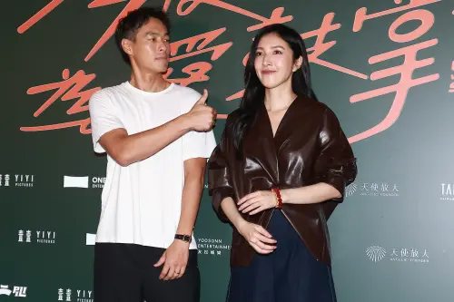 ▲楊祐寧（左）、楊謹華（右）是事業夥伴，這次楊謹華封后，楊祐寧也為她開心。（圖／NOWNEWS攝影中心）