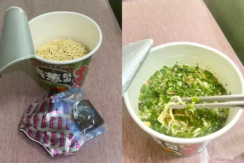 ▲有民眾購買「青蔥自由肉燥湯麵」，分享口感香味濃厚，且蔥量十足，推荐愛蔥人士可以購買。（圖／全家便利商店 / 7-11 超商新品&好物分享區）