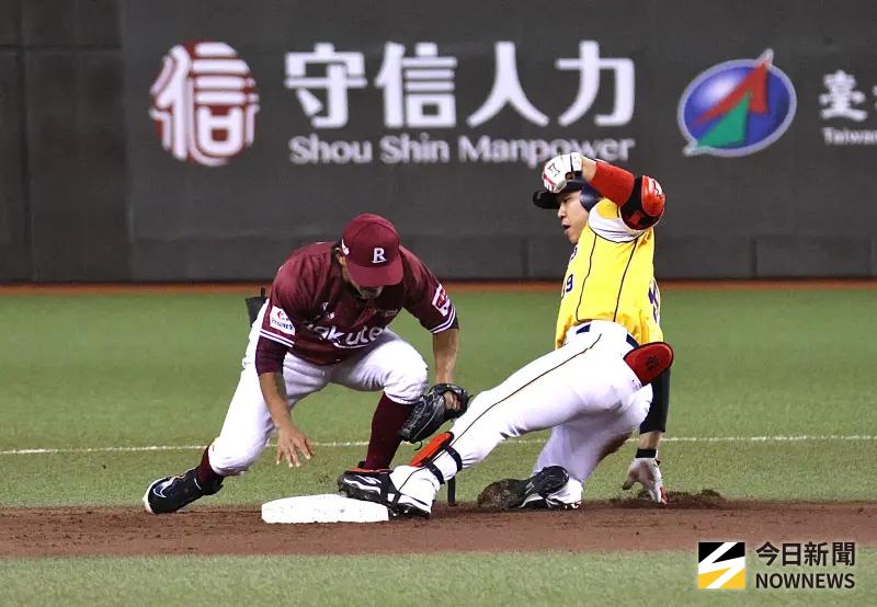 ▲中信兄弟在台灣大賽連續15局無得分，追平隊史最差紀錄。（圖／記者朱永強攝 ,2025.10.19）