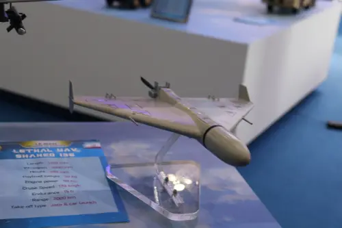 ▲伊朗見證者136型無人機出現於俄烏戰場上，顯見俄羅斯調用他國無人機。（圖／作者提供）