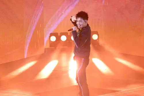 ▲林志穎（如圖）放下手邊工作，情義相挺杜德偉，飛一趟香港擔任演唱會來賓。（圖／杜德偉Get up演唱會主辦方提供）