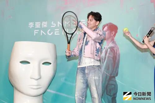 ▲李聖傑（如圖）除了是歌手，還是網球教練、球評，音樂之外，對網球的熱度也不減。（圖／記者吳翊緁攝影）