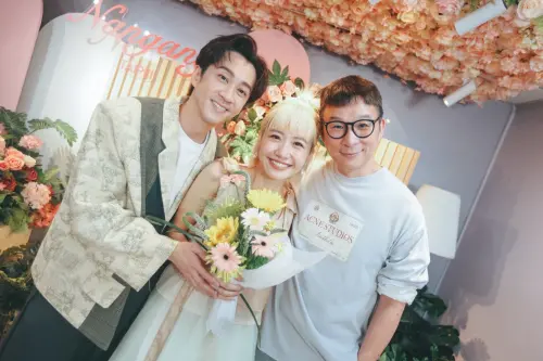 ▲Lulu黃路梓茵、陳漢典10/20登記結婚（圖／天地合娛樂&民間友人提供）