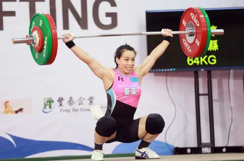 全運會／郭婞淳奪金！　挺舉130公斤、總和228公斤雙破大會紀錄
