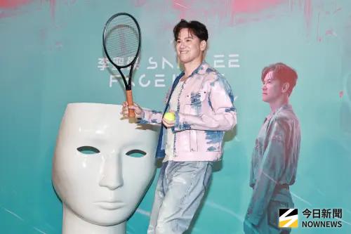 ▲李聖傑（如圖）在演唱事業之外，也是網球專業人士，平常喜歡和三五好友一起打球，周杰倫也是球友。（圖／記者吳翊緁攝影）