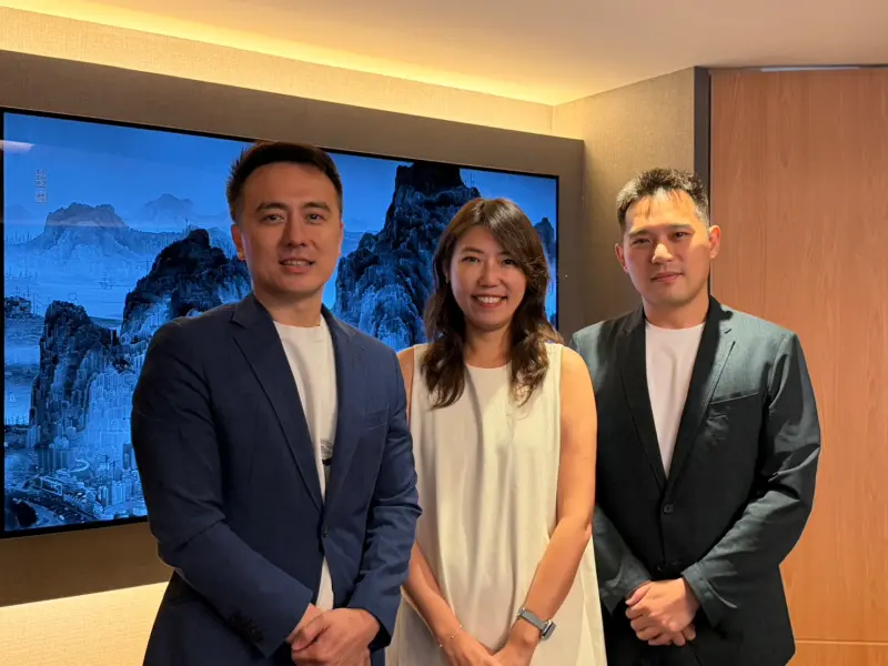 ▲雲豹能源今（20）日公布集團布局與未來展望。（圖╱記者林汪靜攝）