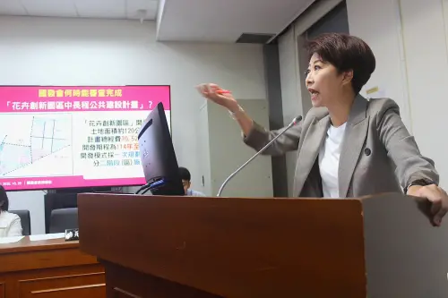 推糖鐵五分車、南科四期、花卉園區　陳亭妃籲中央打造共榮台南
