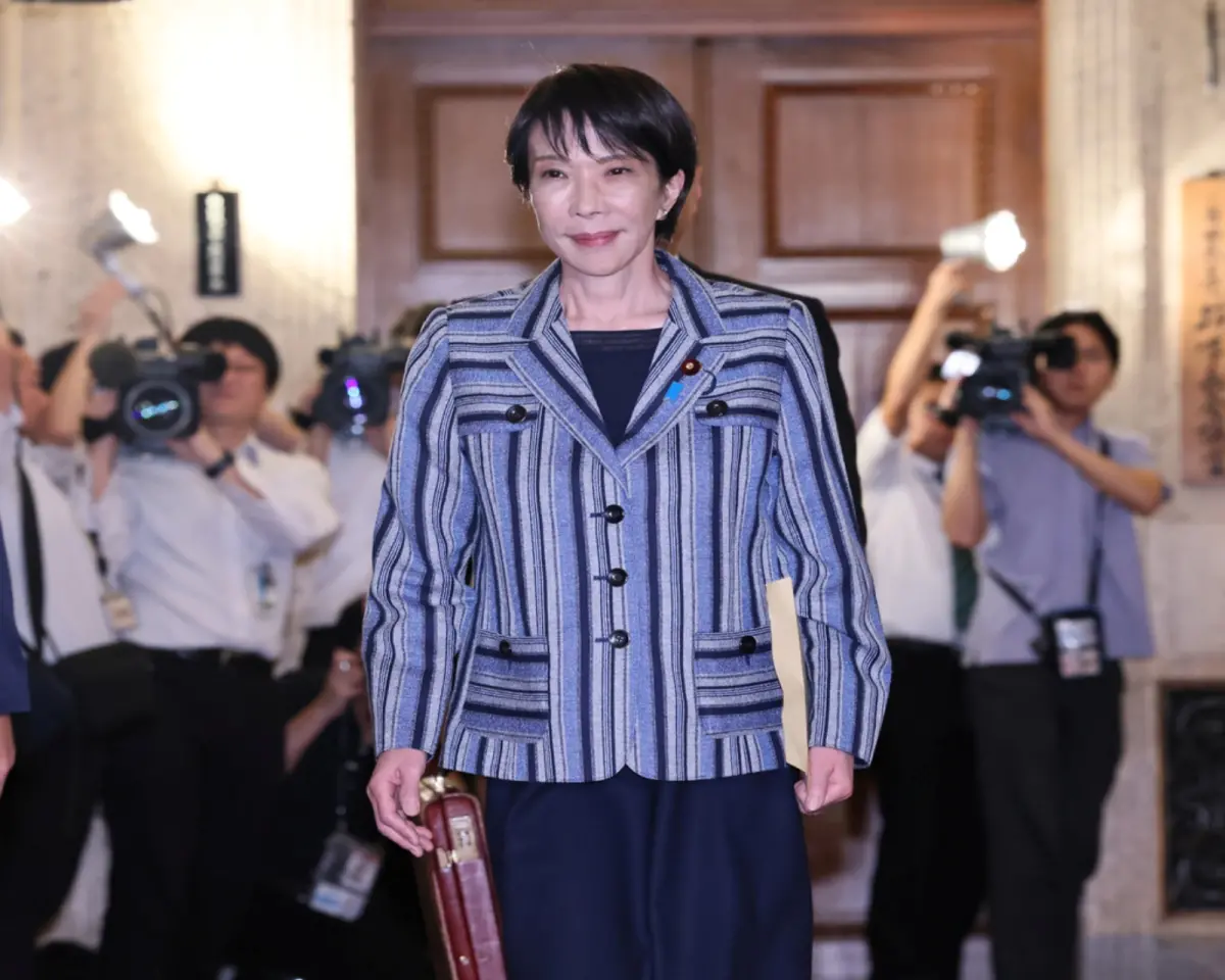 ▲總統賴清德代表我政府與國人，對高市早苗首相表達誠摯祝賀。（圖／美聯社／達志影像）