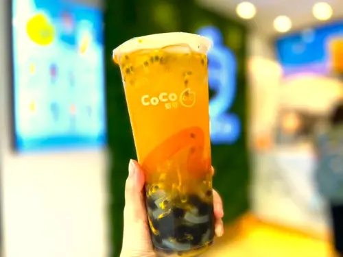 ▲咀嚼控最愛的CoCo「百香雙響炮」優惠來了。（圖／CoCo都可提供）