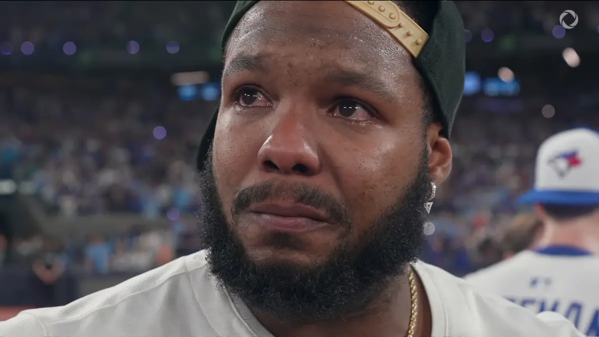 ▲美國職業棒球大聯盟（Major League Baseball）美聯冠軍戰第7戰，多倫多藍鳥以4：3擊敗西雅圖水手，奪下美聯冠軍，而系列賽MVP也頒給累積敲出3轟的小葛雷諾（Vladimir Guerrero Jr.）。（圖／取自藍鳥X）