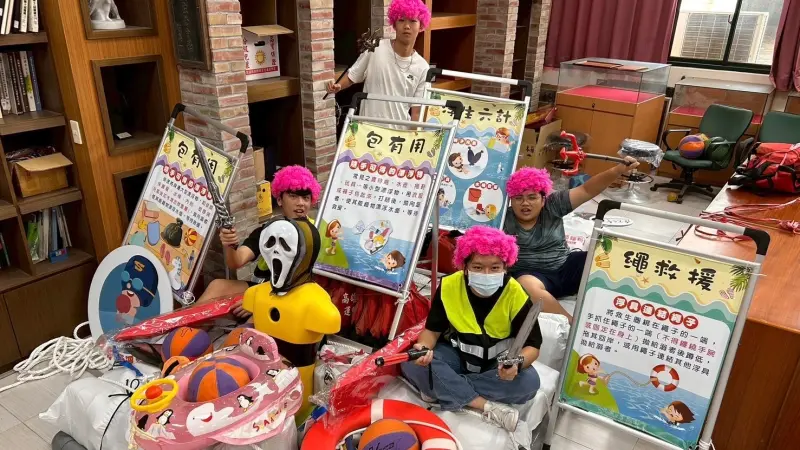 ▲左營高中學生使出浮生六計準備打包冠軍。（圖／高市府運發局提供）