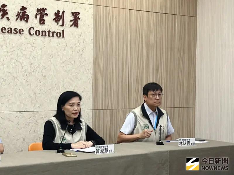 ▲疾管署說明流感疫情最新情況。（圖／記者張乃文攝）