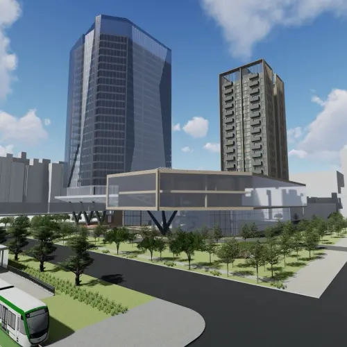 高雄輕軌C34站新亮點　原國際商工打造智慧健康園區
