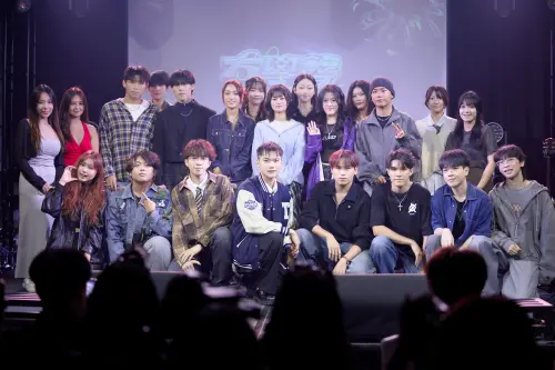 ▲由踢帕娛樂打造的音樂選秀節目《大學聲新星計畫》，今（21）日舉行全新音樂作品記者會，眾多音樂新秀到場參與。（圖／踢帕娛樂提供）