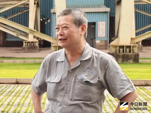 ▲中鋼企業工會理事長陳春生致詞。(圖／記者黃守作攝)