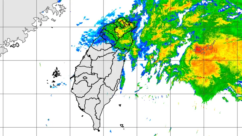 ▲受到東北季風及低壓帶影響，北部風雨不斷，中央氣象署針對「7縣市」發布豪雨特報。（圖／中央氣象署cwa.gov.tw）