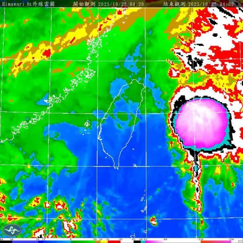 97W對流爆發中！共伴效應恐再現　專家示警：北桃基宜花豪雨連4天

