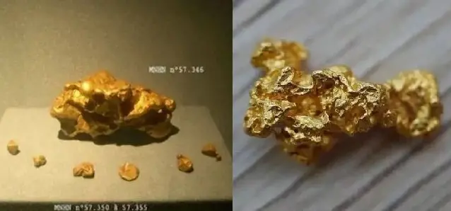 ▲一名中國女子上月16日從法國巴黎國家自然歷史博物館(Natural History Museum)偷走多塊珍貴金塊,在潛逃回中國時遭逮,但金塊已經被熔煉,疑似被出售到黑市。(圖/翻攝自微博)
