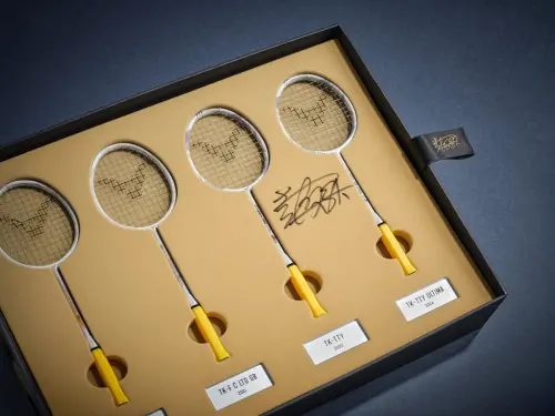 ▲VICTOR陪伴戴資穎征戰十餘年，透過專業研發為小戴打造適合其球風的專屬戰拍。（圖／GMD VICTOR提供）