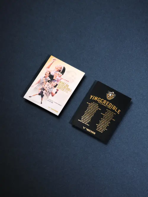 ▲VICTOR陪伴戴資穎征戰十餘年，透過專業研發為小戴打造適合其球風的專屬戰拍。（圖／GMD VICTOR提供）