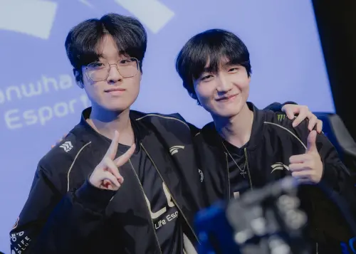 ▲HLE上路Zeus與打野Peanut的比賽風格，是上路進攻、打野防守，與CFO完全相反。（圖／LOL Esports Flickr）