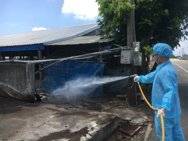 ▲臺中市發生疑似非洲豬瘟案例，讓全國民眾人心惶惶，雲林縣政府第一時間即全面啟動防疫應變。（圖／雲林縣政府提供）