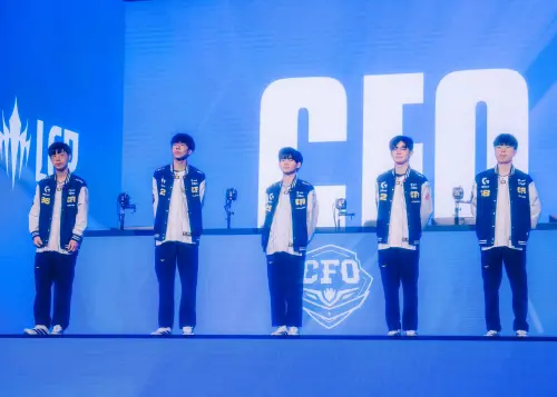 ▲CFO第二場未能把握遊戲前期領現，遭到對手HLE逆轉。（圖／LOL Esports Flickr）