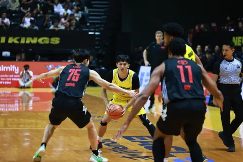 ▲首次於東超登場的林彥廷則表示，雖然登場感到興奮，但回到比賽本身，仍有許多細節需要加強。（圖／新北國王提供）