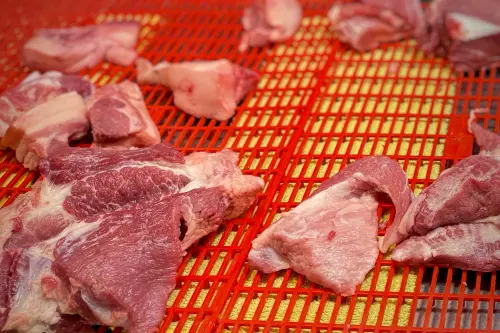 ▲強調使用溫體豬製作料理的餐廳受影響最大。（圖／記者葉盛耀攝）