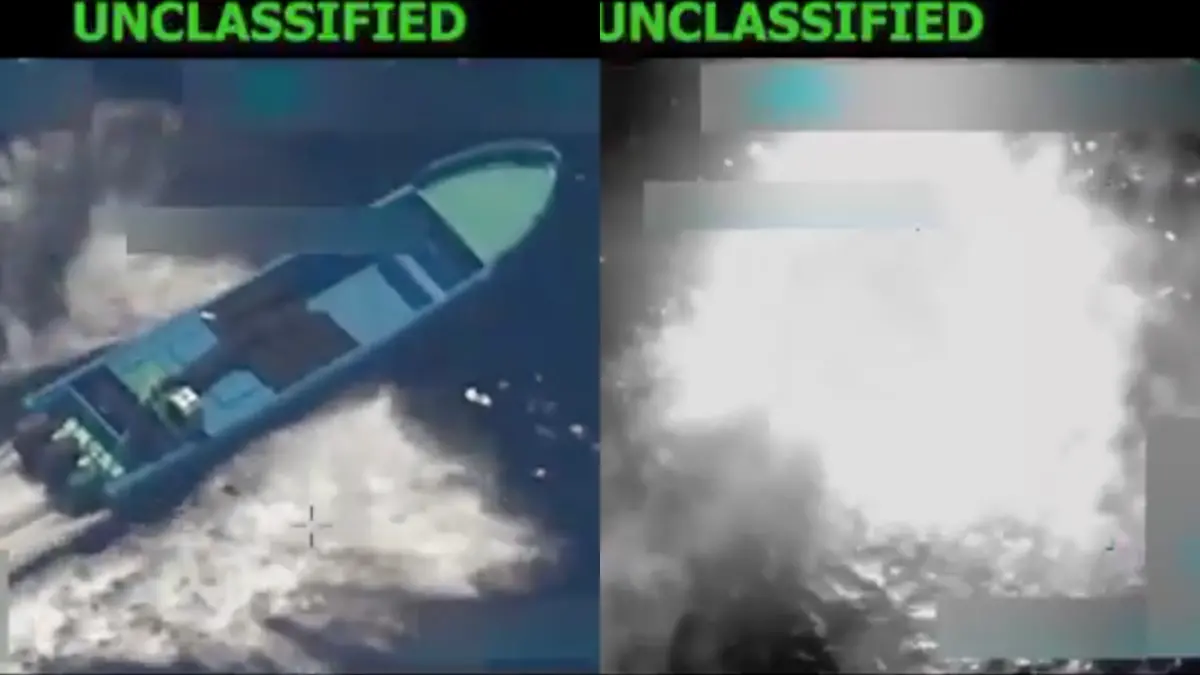 影／首次太平洋開火！川普掃毒行動升級 美軍打擊運毒船釀2死