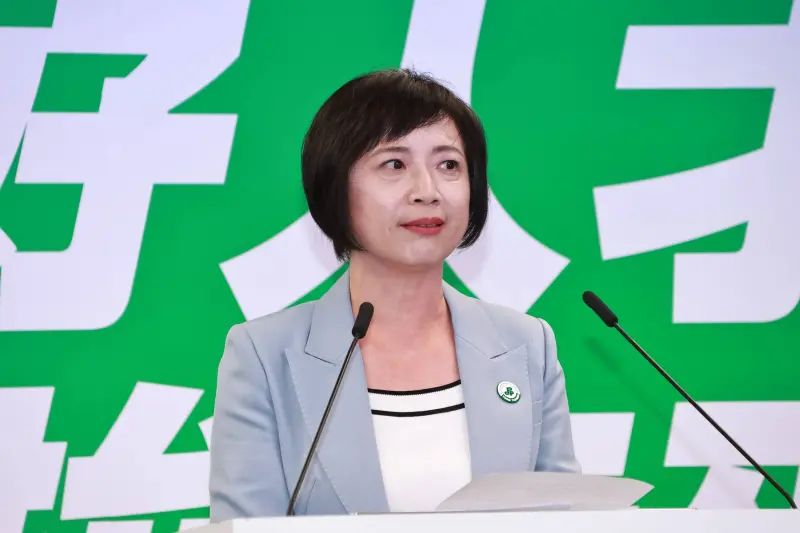 ▲有意角逐下屆台中市長的民進黨立委何欣純。（圖／攝影中心）