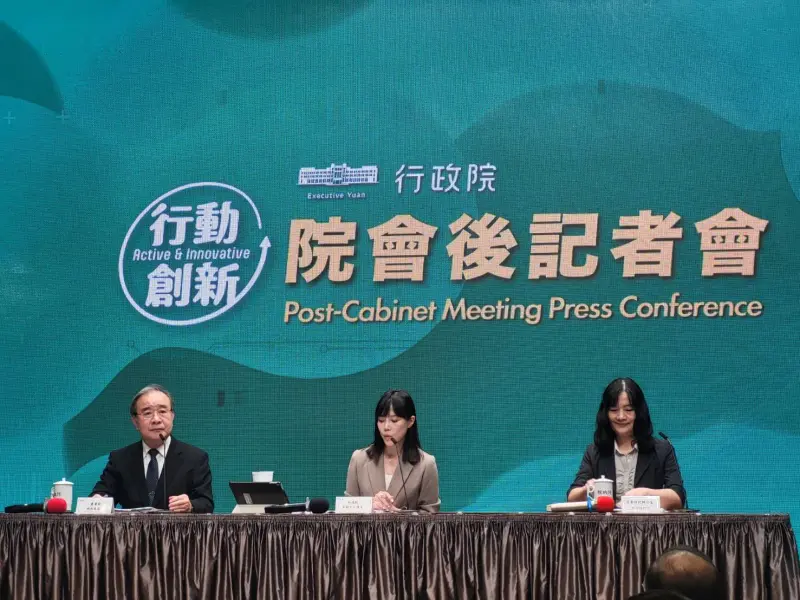 ▲李慧芝表示，尚未收到立法院的預算案。（圖／記者陳佩君攝，2025.10.23）