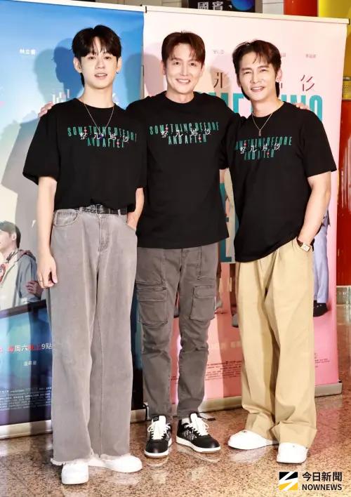 ▲洪暐哲、温昇豪、李廷鎮。（圖／記者吳翊緁攝）