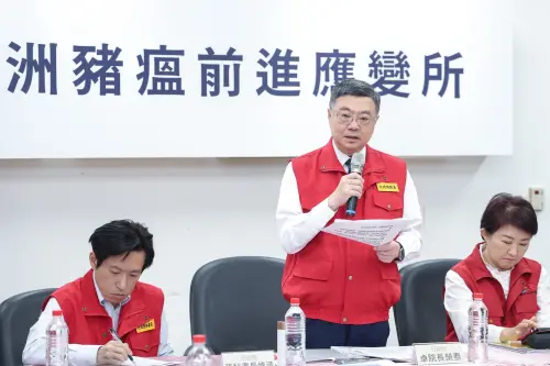 報告非洲豬瘟3點最新資訊！卓榮泰：目前全國沒有其他異常案例
