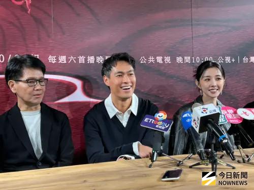▲邵雨薇、楊祐寧、范少勳《人浮於愛》。（圖／記者李欣容攝）