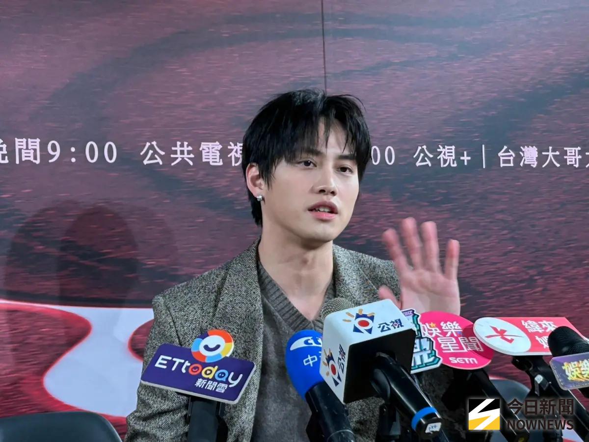 ▲范少勳（如圖）18歲就當兵，還抽到海軍陸戰隊，退伍後去當精品保鑣，高帥形象LV還想拉他當業務，范少勳透露自己保護的第一個藝人珠寶就是楊謹華。（圖／記者李欣容攝）