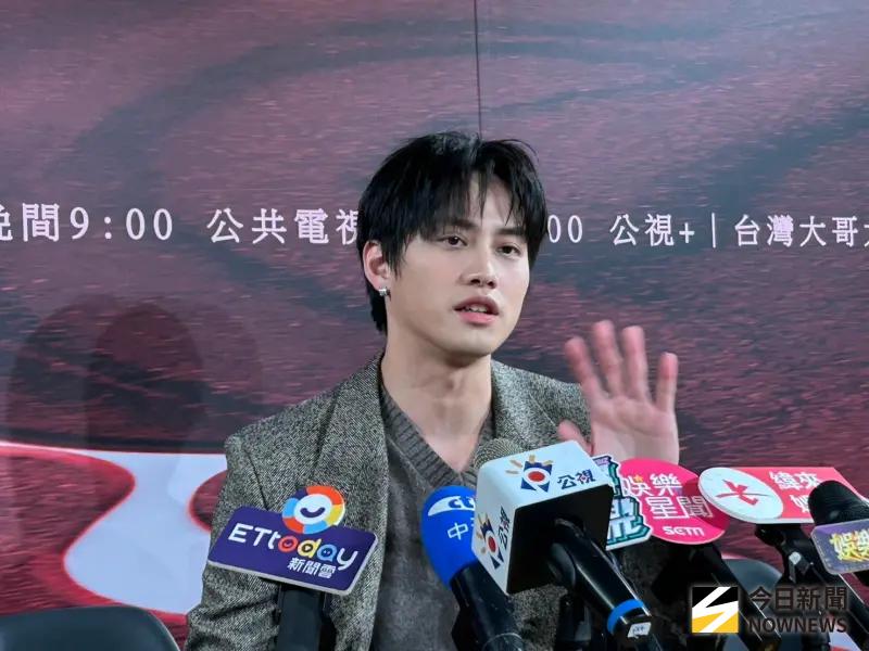 ▲范少勳（如圖）18歲就當兵，還抽到海軍陸戰隊，退伍後去當精品保鑣，高帥形象LV還想拉他當業務，范少勳透露自己保護的第一個藝人珠寶就是楊謹華。（圖／記者李欣容攝）