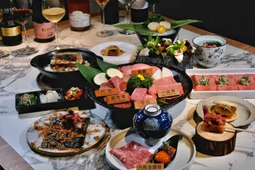 ▲八和燒肉透過「和牛一頭買」的模式，引進名列日本三大和牛之一的「近江牛」來台。（圖／記者葉盛耀攝）