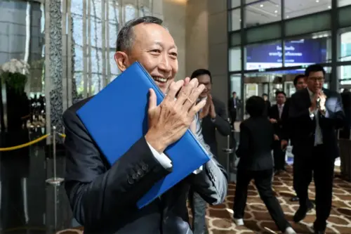 被控幫柬埔寨詐團洗錢！泰國副財長上任33天火速請辭　仍堅稱清白
