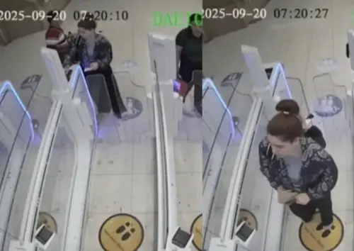 ▲泰國移民局表示她通過自動通關閘門（ABC Gate）未接受人工檢查，自願飛到緬甸，並非在泰國境內遭到綁架。（圖／翻攝自美聯社影片）