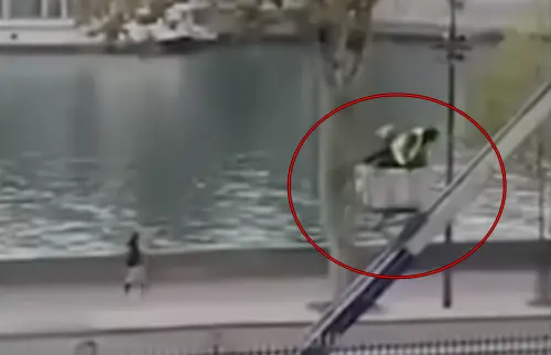 影／羅浮宮搶案、新畫面曝光！嫌犯遺落帽子及手套驗出DNA　
