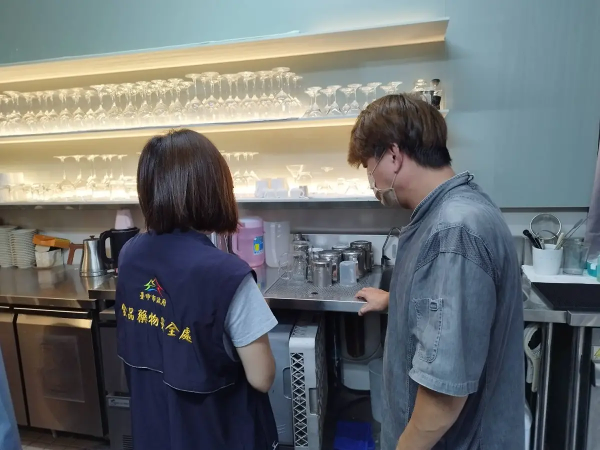 ▲台中法餐廳傳食物中毒，10人嘔吐就醫。（圖／台中市府提供）