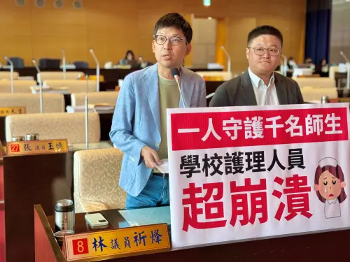 一人守千師生　台中校園護理人力吃緊
