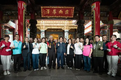 赴彰化福安宮參香！賴清德曝要推動3項工作：國家更安全
