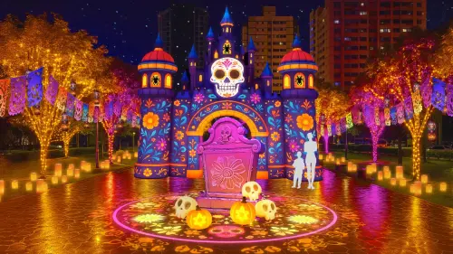 ▲「萬聖夜總會」是古堡裡的三大「魔域」之一。（圖／翻攝桃園萬聖城官網）