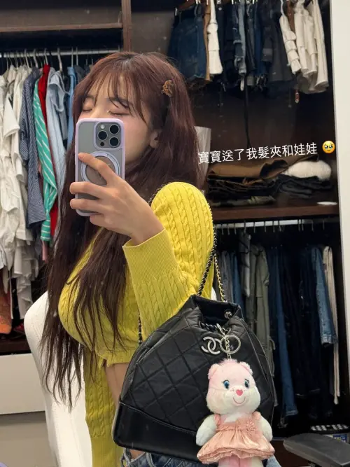 ▲李多慧分享湘荷妹妹送她的禮物。（圖／翻攝自李多慧Threads@le_dahye）