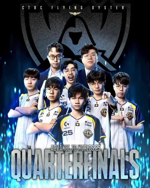 ▲世界賽8強，中信飛牡蠣來了！（圖／中信飛牡蠣 CTBC Flying Oyster臉書）