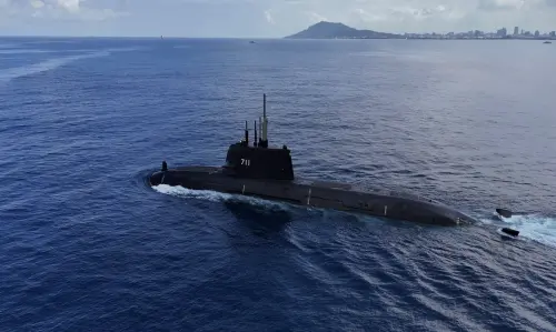 Taiwan’s first domestically built submarine faces delays